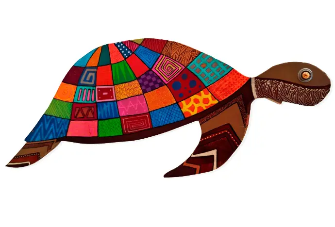 Tortue en bois