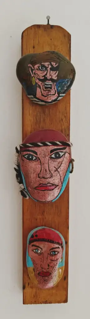 Pierres peintes Pirates